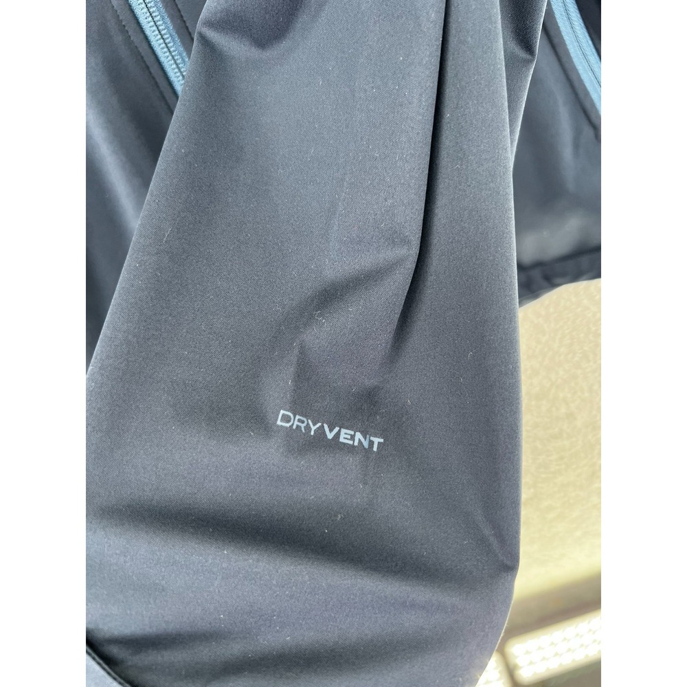 The North Face Windbreaker Jacket Women Medium Blue Full Zip Hood‎ Dryvent Rain - Picture 11 of 16